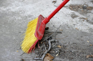 Post construction cleaning