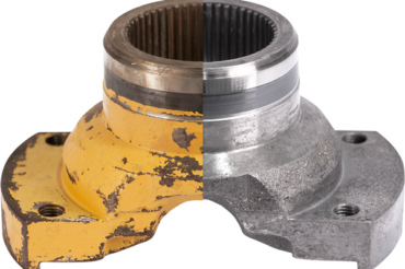 Machine part cleaning