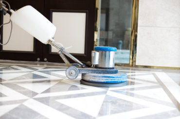 Floor polishing