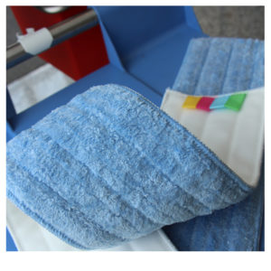 Microfiber flat mop sleeve